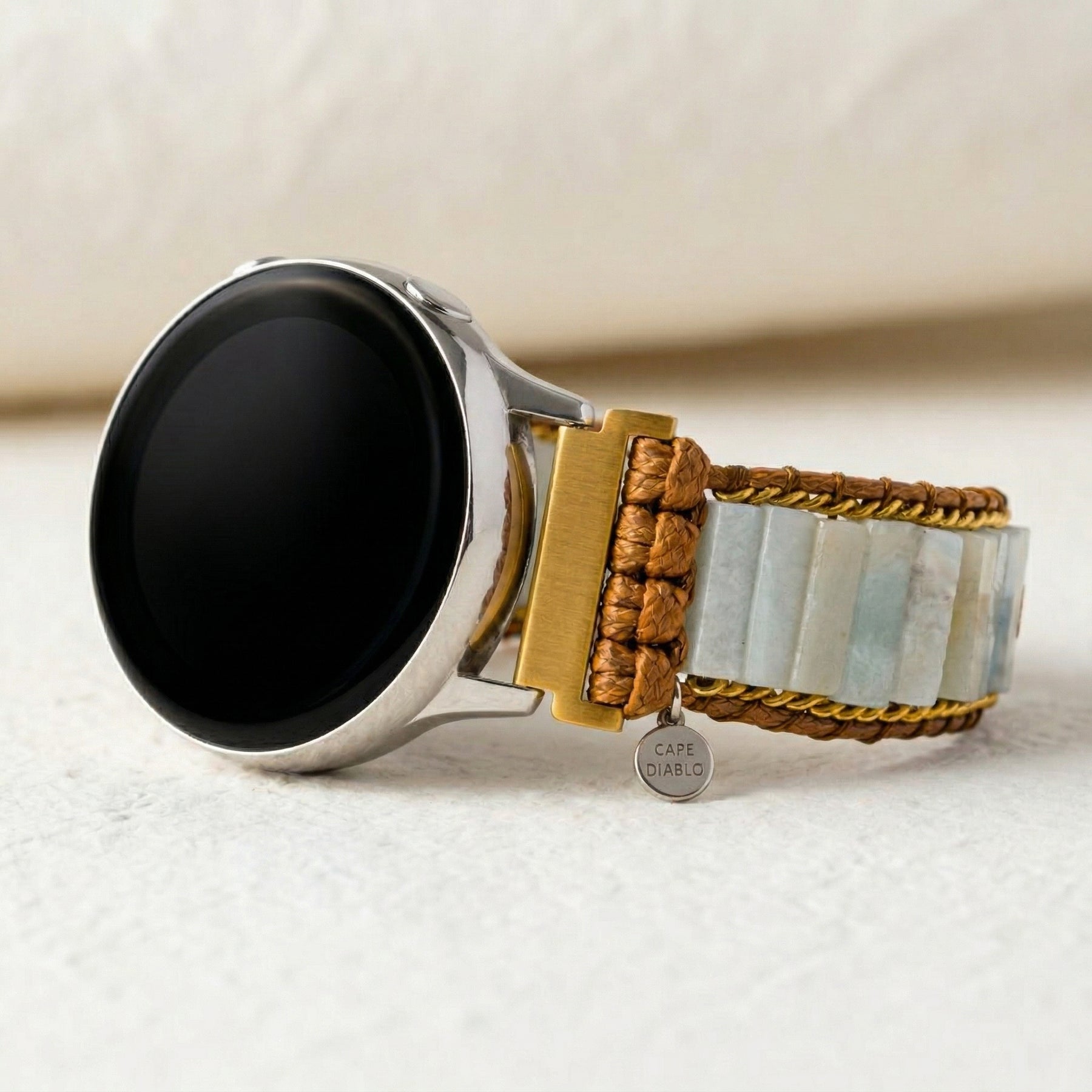 Pulseira de Proteção Amazonita para Samsung Galaxy Watch