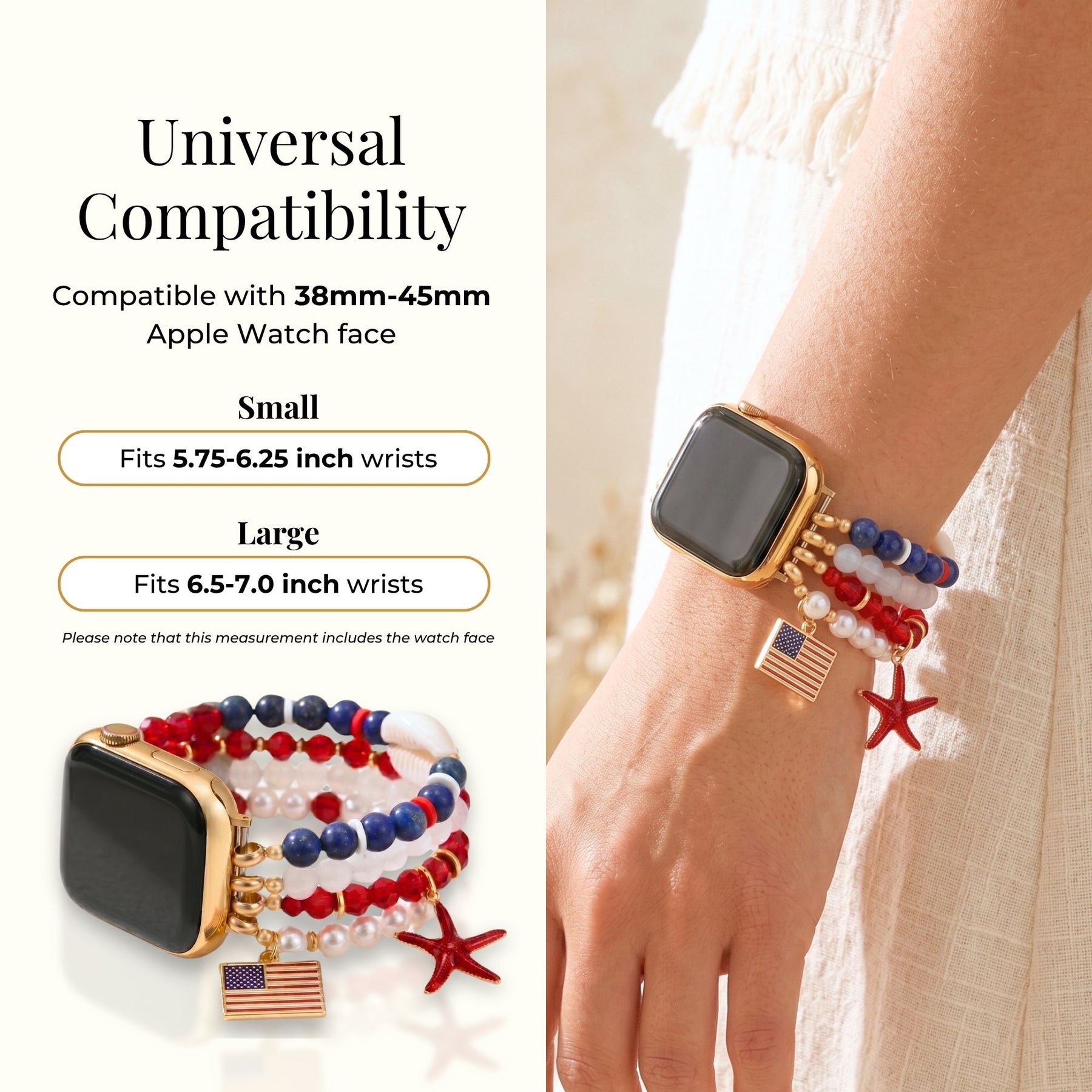 Pulseira American Dream Stretch para Apple Watch
