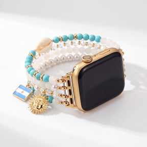 Pulseira Argentina Albiceleste Stretch para Apple Watch