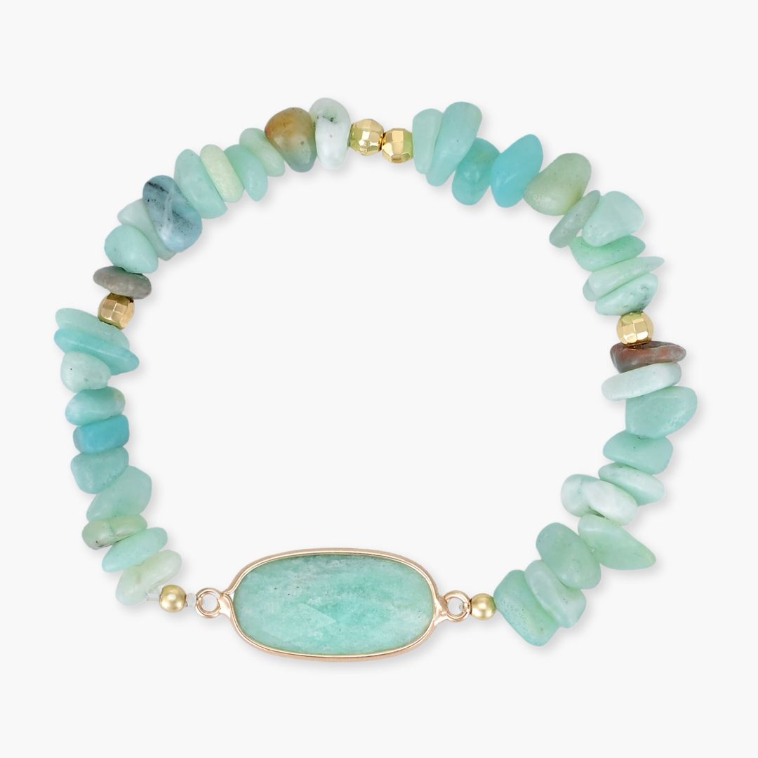 Pulseira de Amazonita Seabreeze