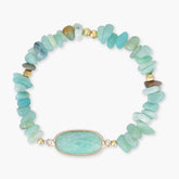 Pulseira de Amazonita Seabreeze