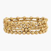 Conjunto de Pulseiras Golden Demure