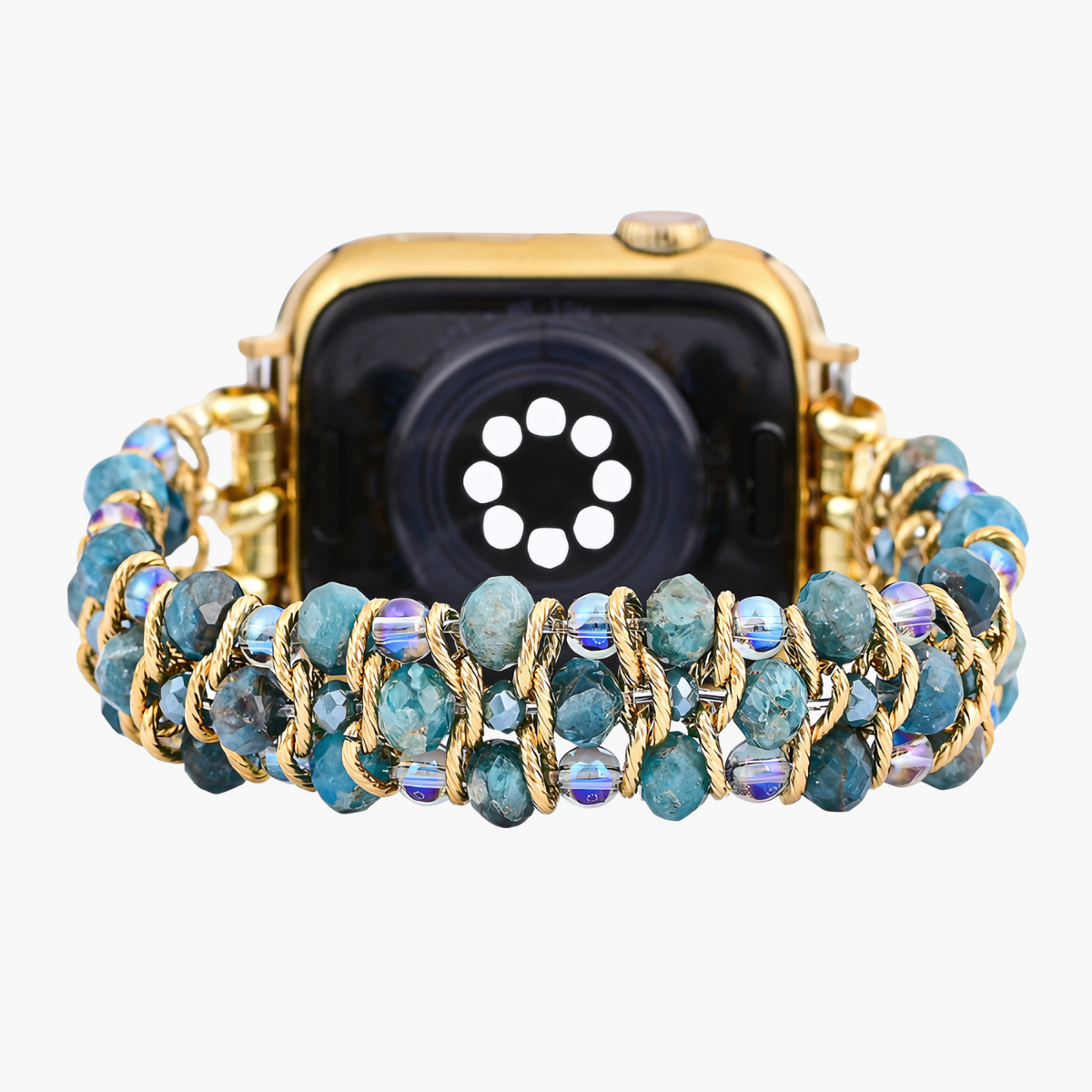 Pulseira Trançada Elástica Crystal Shores para Apple Watch
