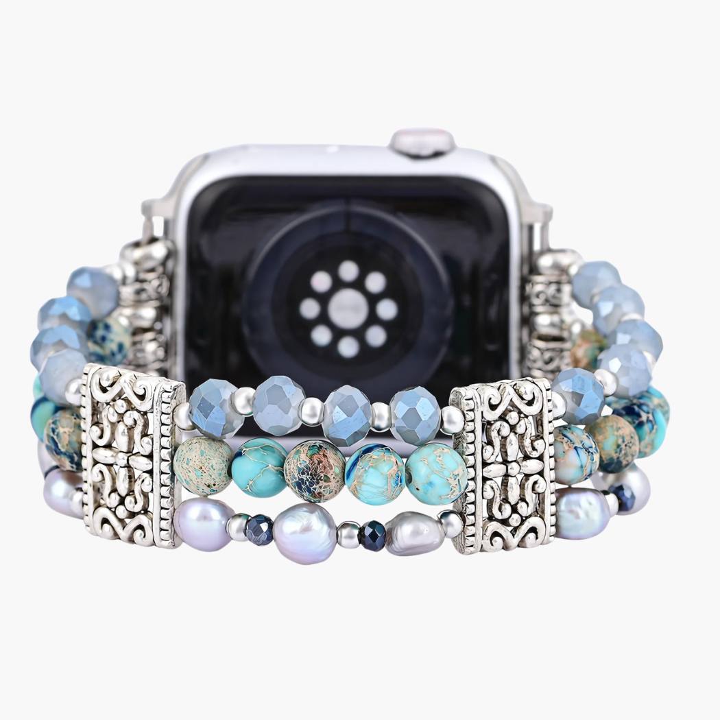Pulseira Artisanal Jasper Nomadic Stretch para Apple Watch