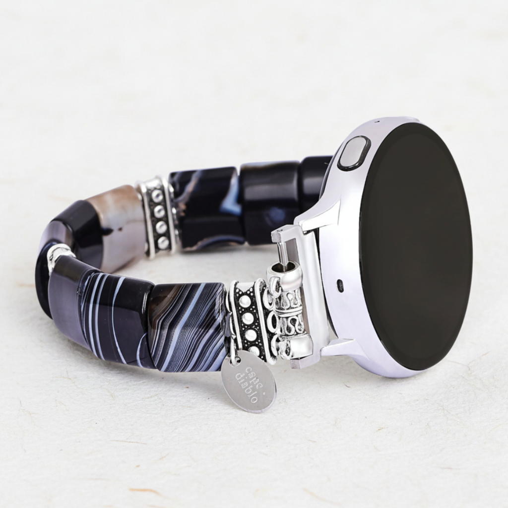 Pulseira Bohemian Noir Stretch para Apple Watch
