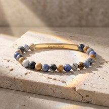 Bracelets de Pedra com Mensagem Secreta