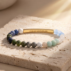 Bracelets de Pedra com Mensagem Secreta
