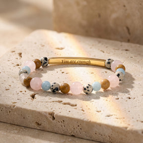 Bracelets de Pedra com Mensagem Secreta