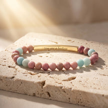 Bracelets de Pedra com Mensagem Secreta