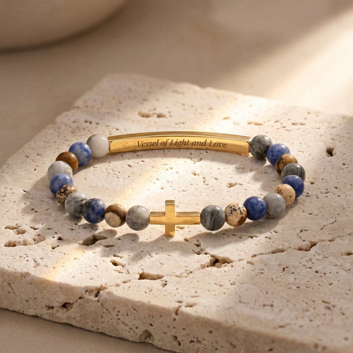 Pulseira Blues Mensagem Secreta Recipiente de Propósito