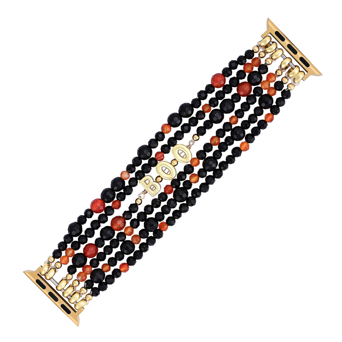 Pulseira Apple Watch Halloween Abóbora