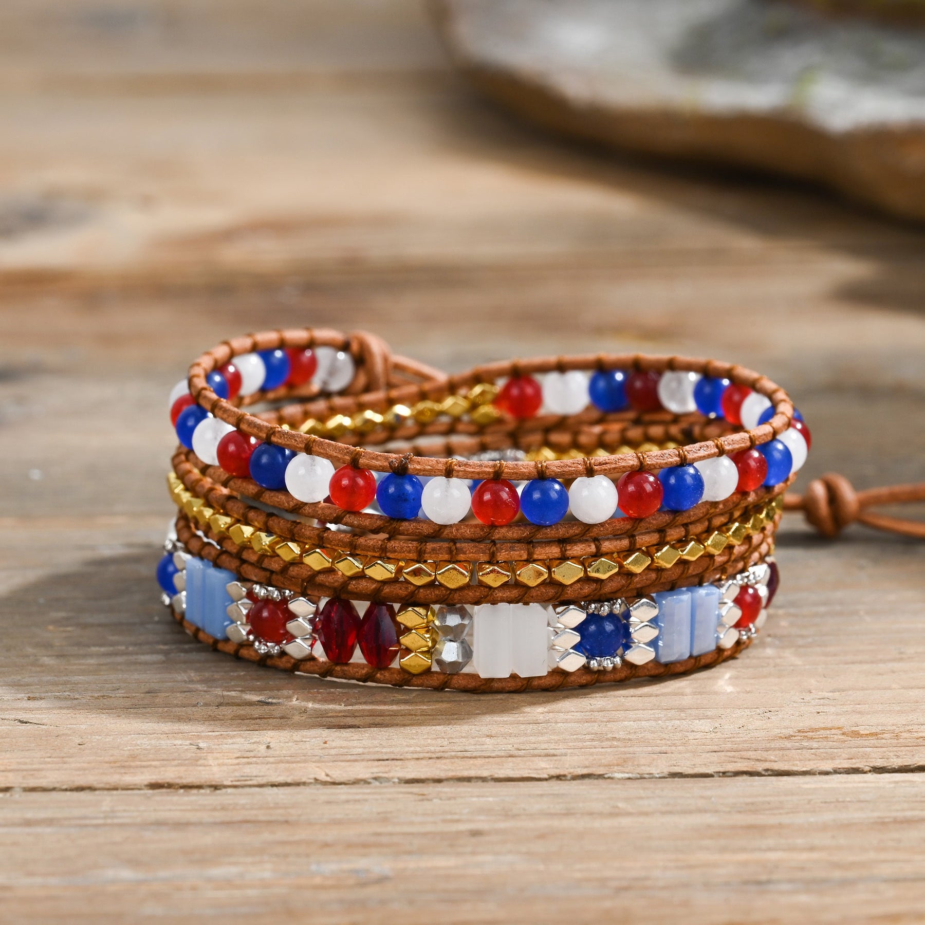 Pulseira Envolvente American Pride