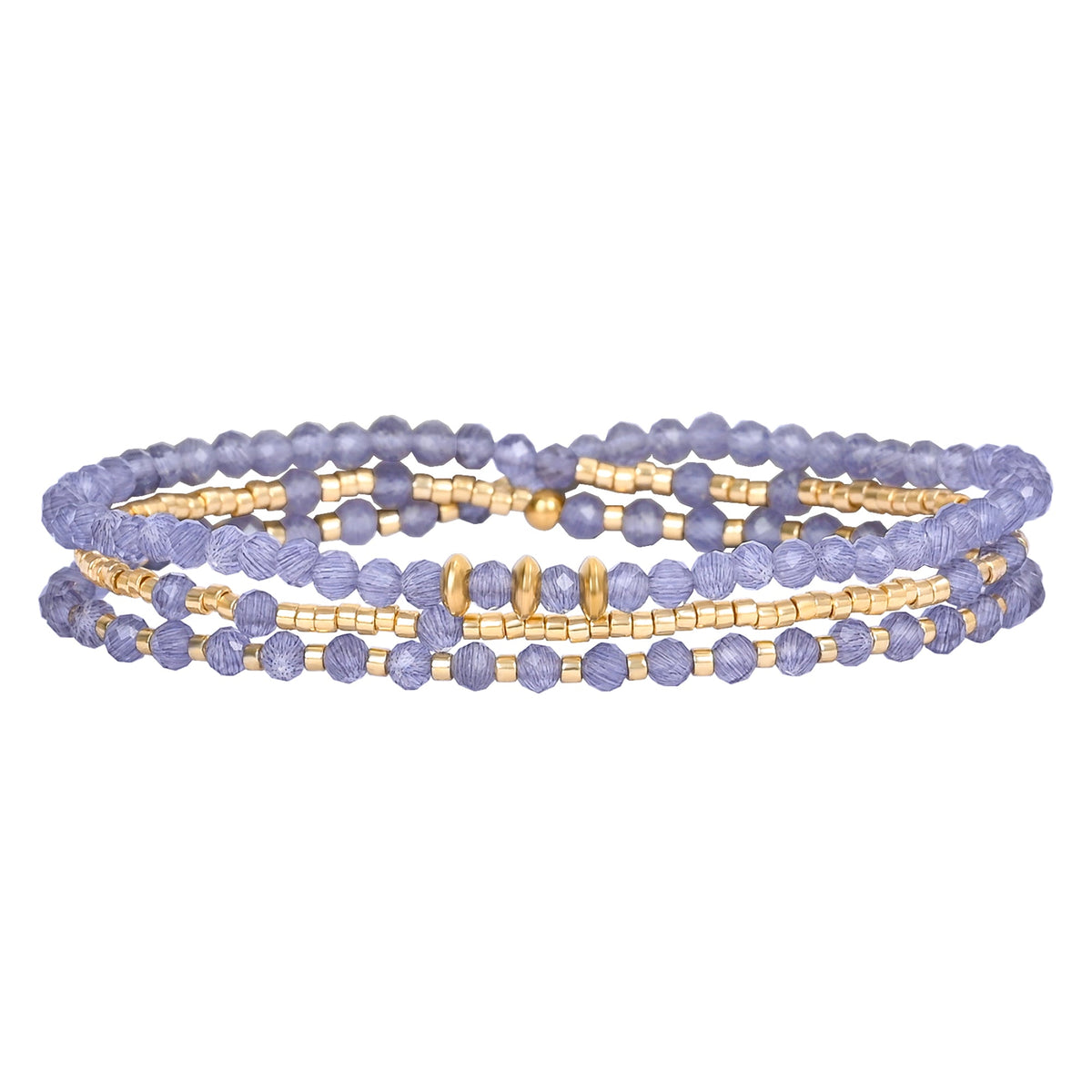 Pulseira/Colar Multiestilo Lilac Glow