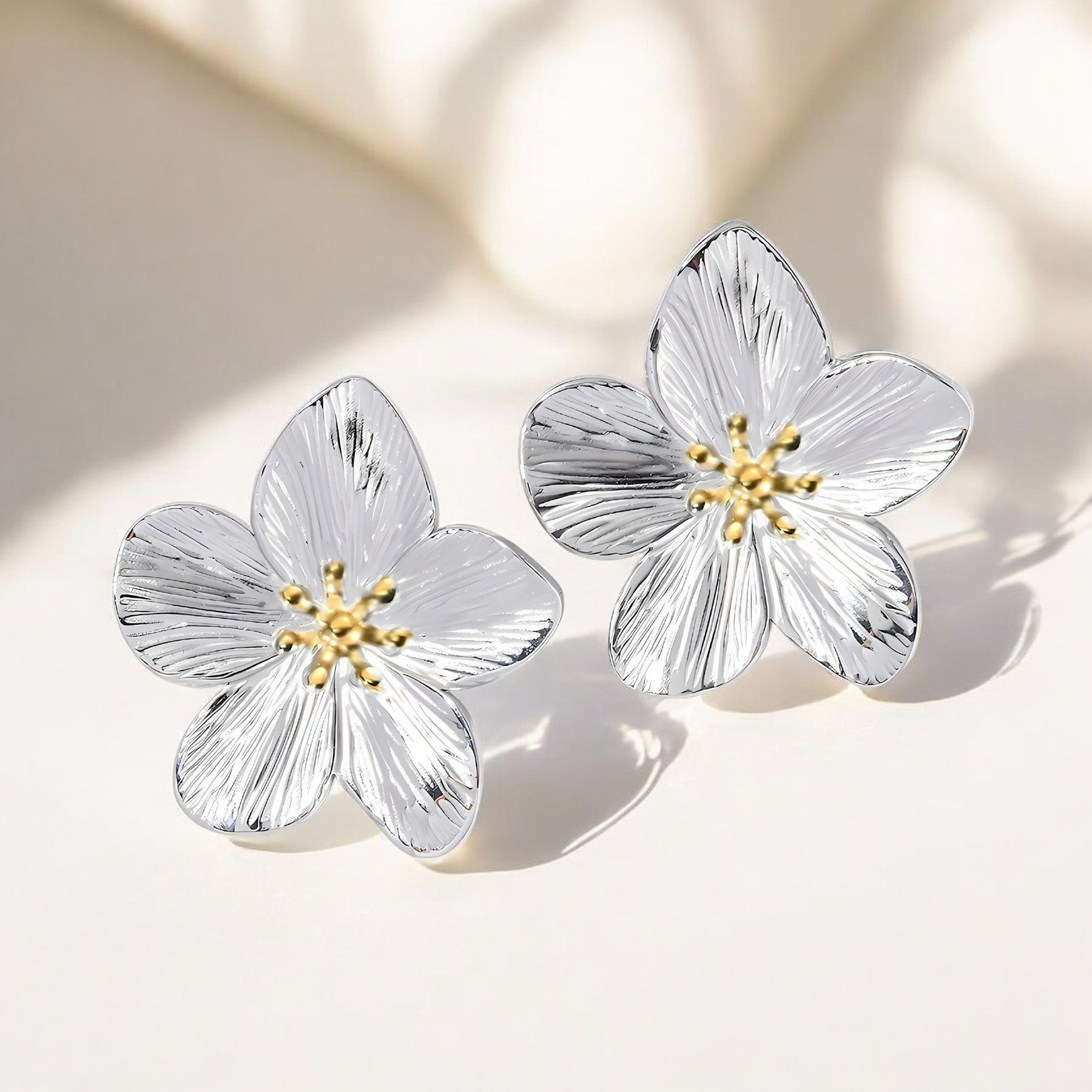 Brincos de Estudo Radiância da Flor