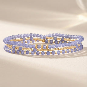 Pulseira/Colar Multi-Estilo Lilac Glow