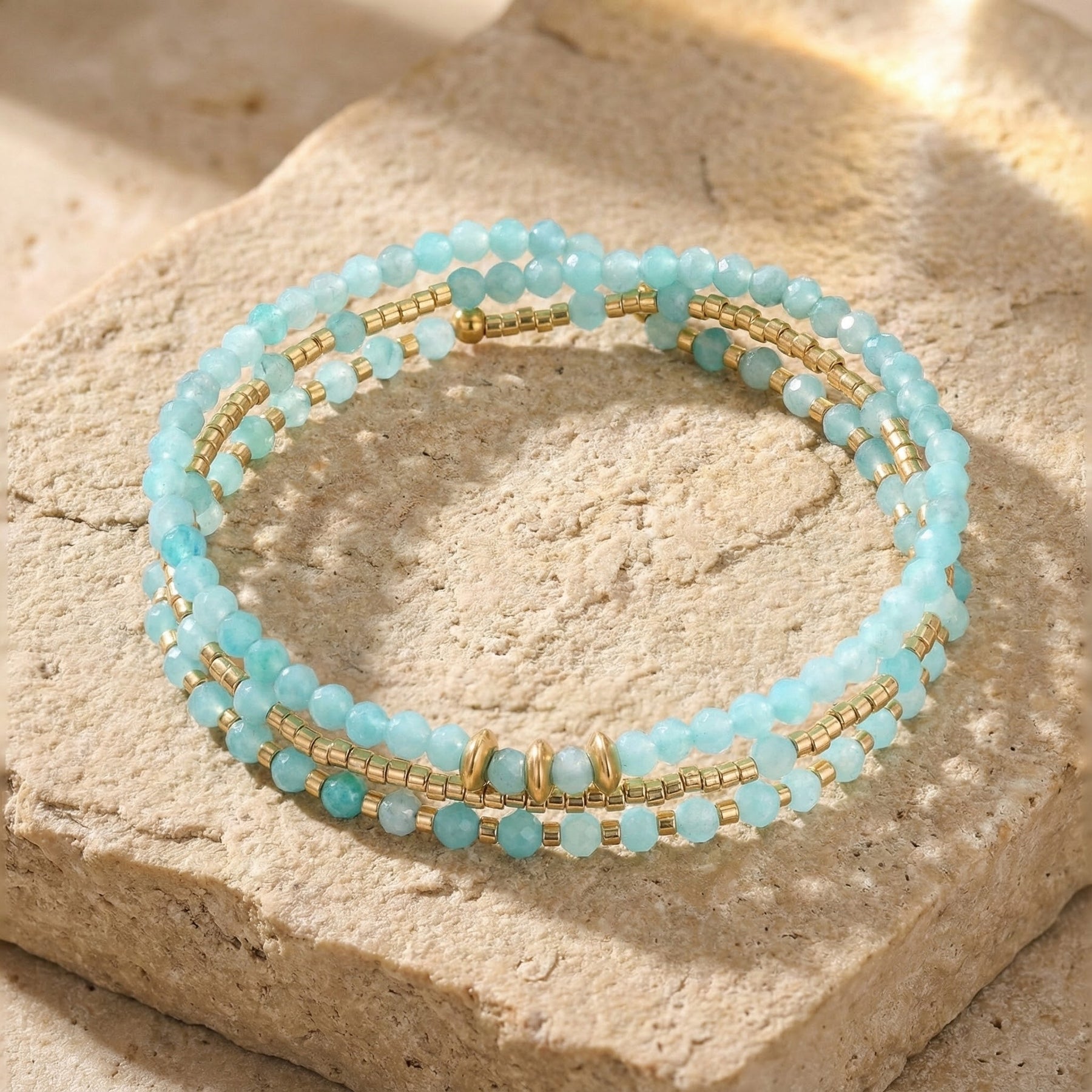 Pulseira/Colar Ocean Whisper Multi-Style