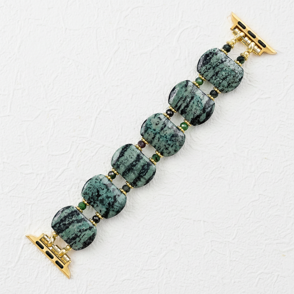 Pulseira de Musgo Esmeralda Taxoite para Apple Watch