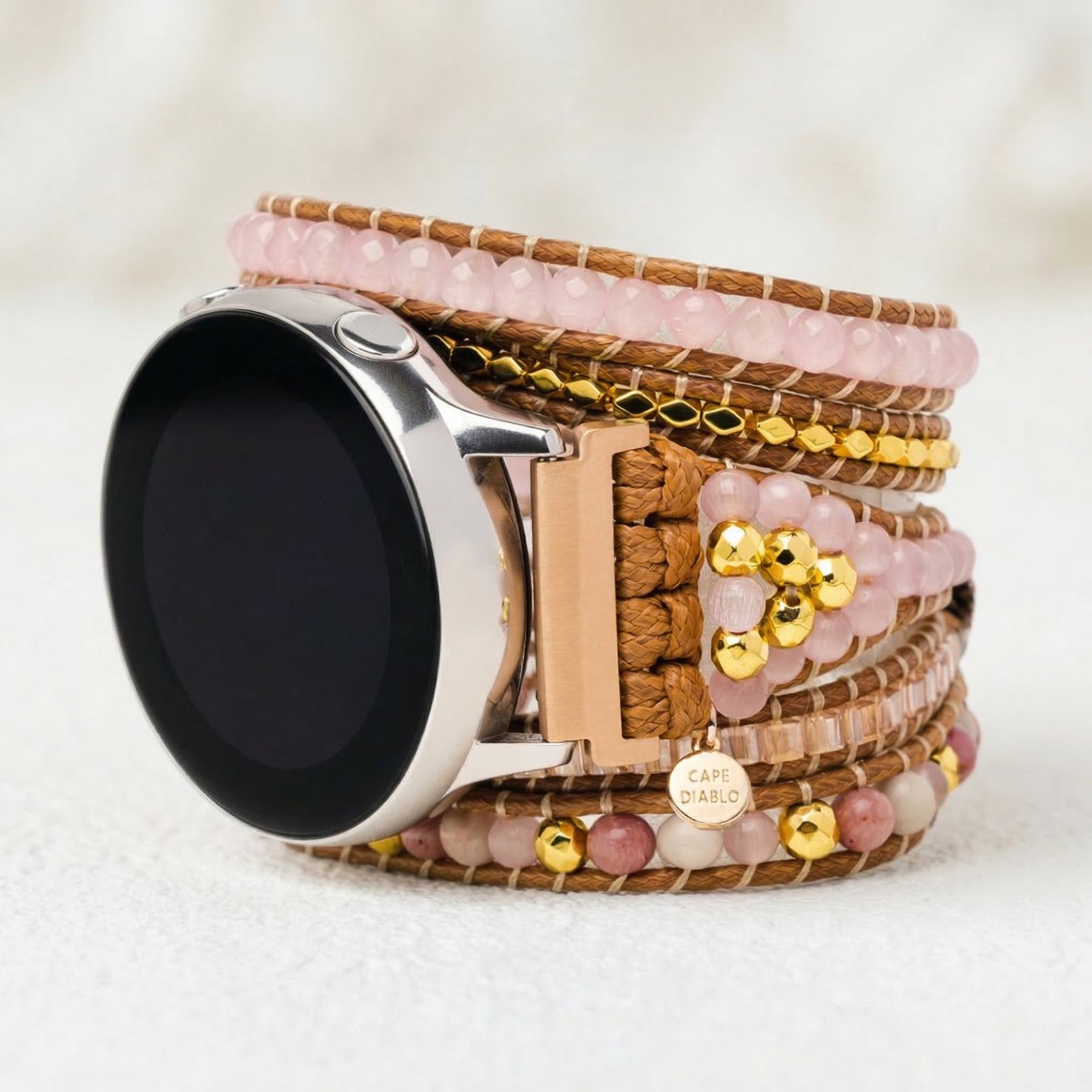 Pulseira Golden Rose Quartz para Samsung Galaxy Watch