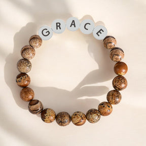 Pulseira de Inspiração Jasper Grace