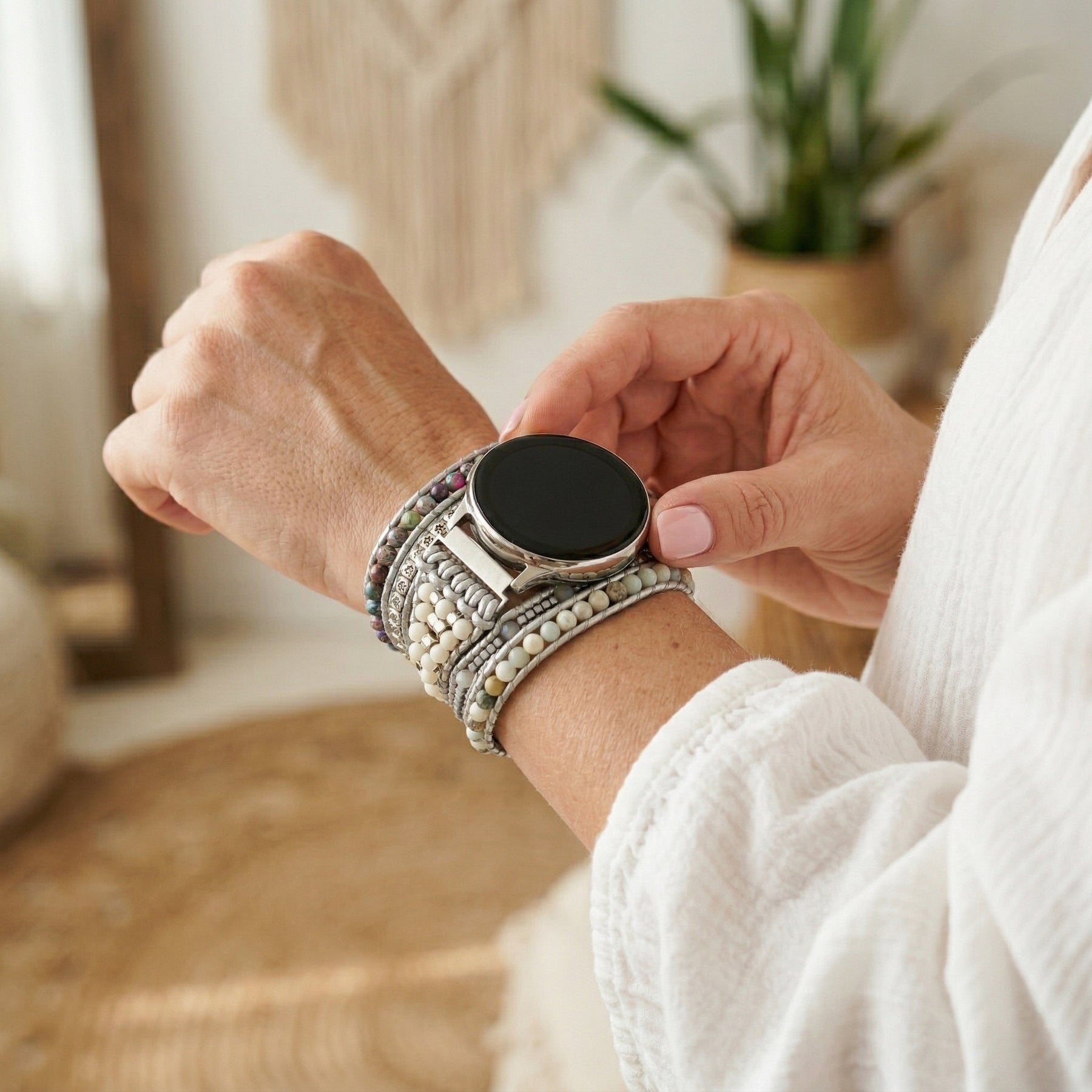 Pulseira de Cura Turquesa para Samsung Galaxy Watch
