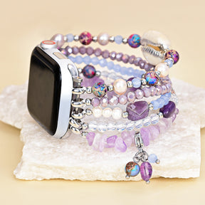 Pulseira Lilac Shoreline Stretch para Apple Watch