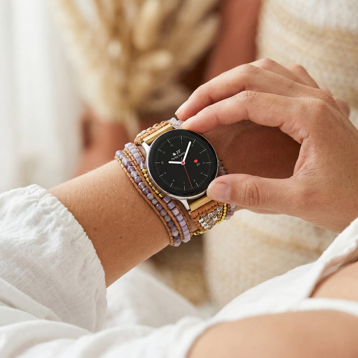 Pulseira Imperial Ametista para Samsung Galaxy Watch