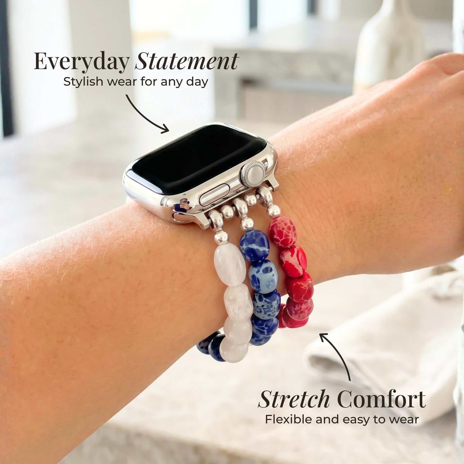 Pulseira Elástica Independence Flame para Apple Watch