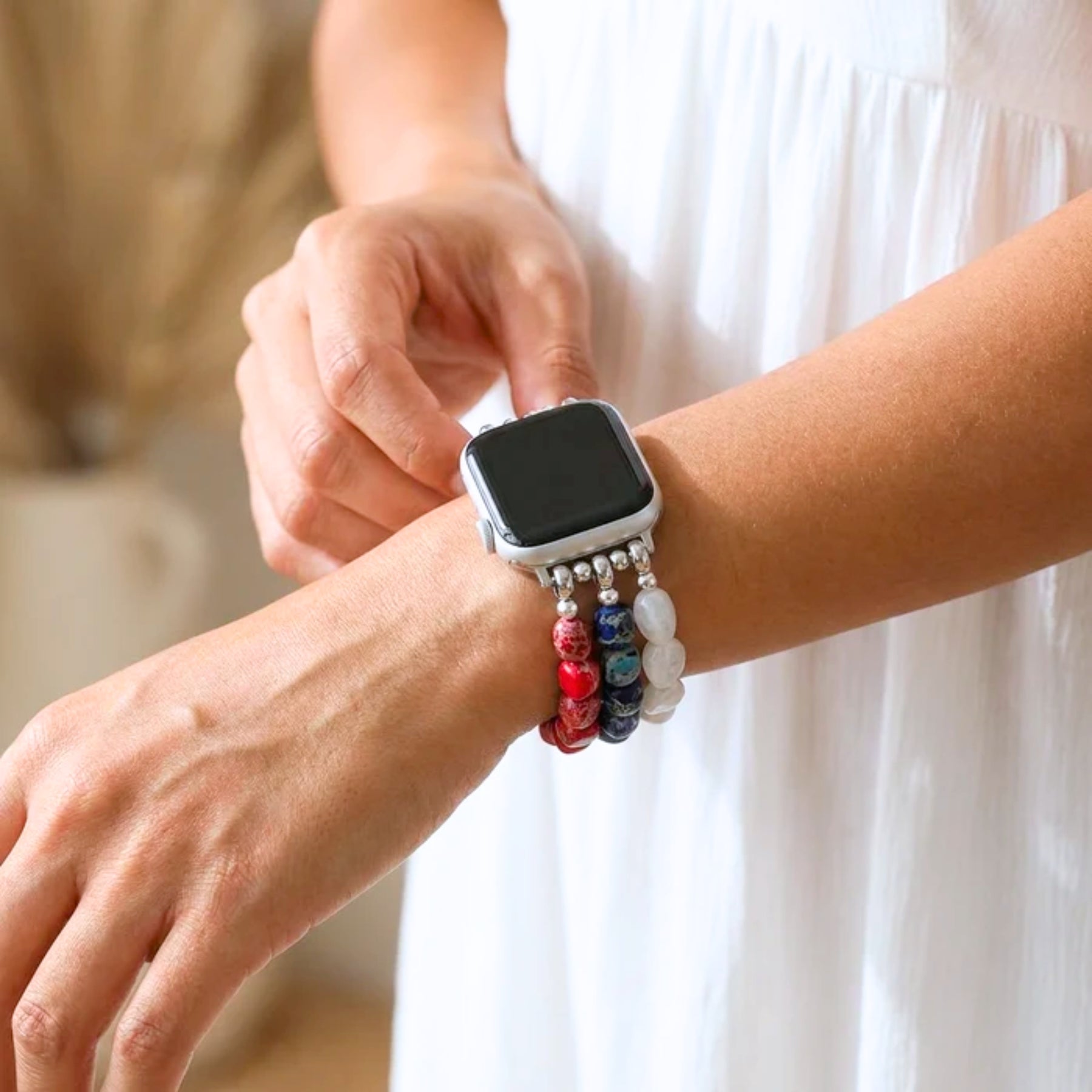 Pulseira Elástica Independence Flame para Apple Watch