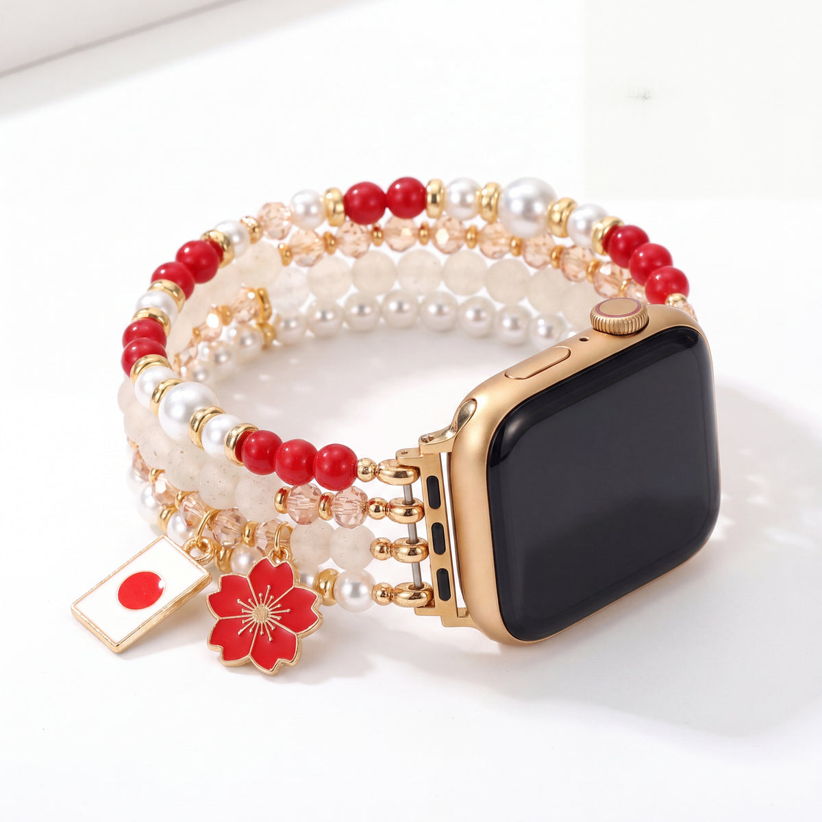 Pulseira Stretch Sakura Bloom para Apple Watch Japão