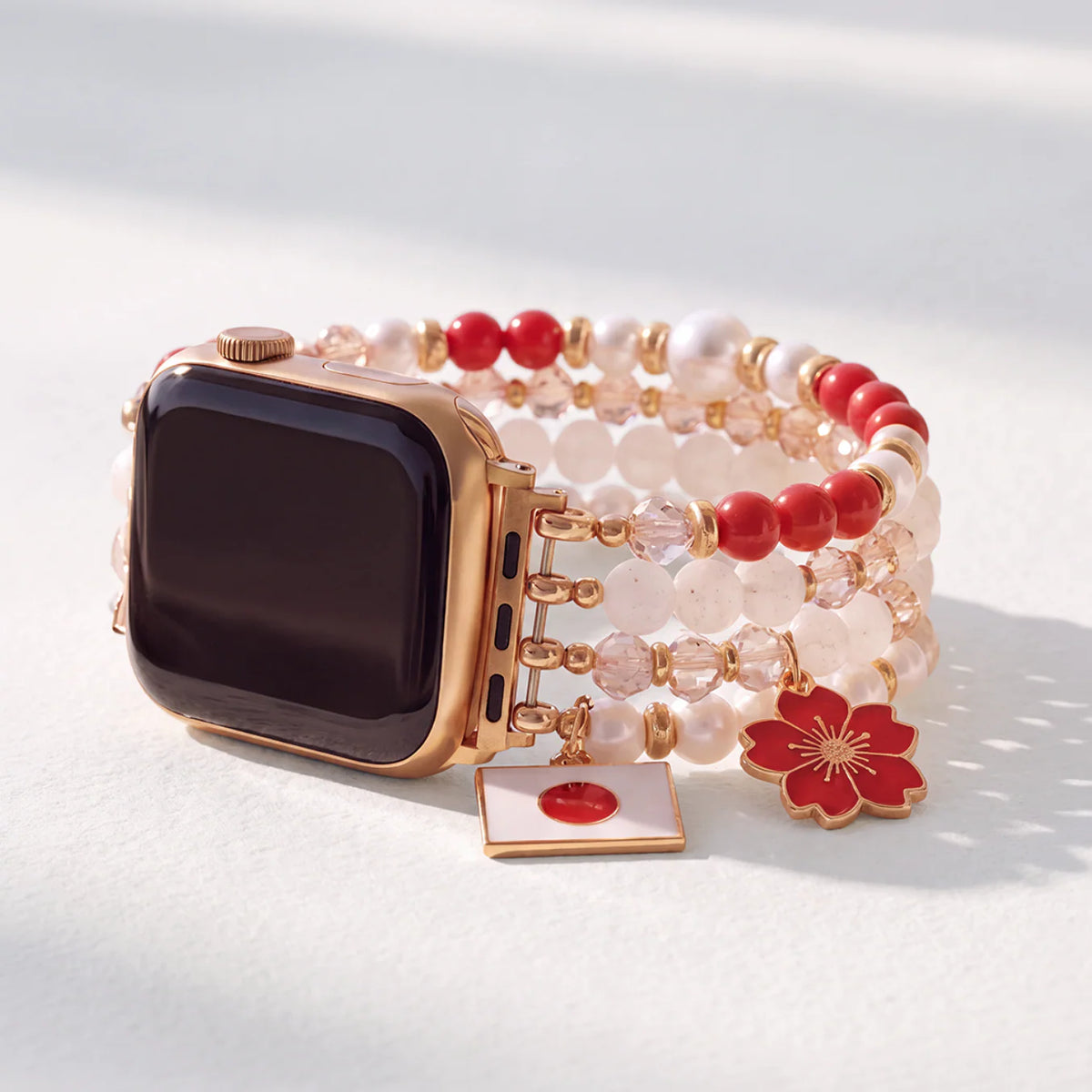 Pulseira Stretch Sakura Bloom para Apple Watch Japão
