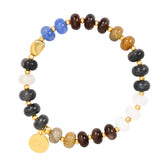 Pulseira Labradorita Brilho de Aterramento