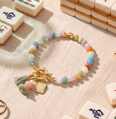 Pulseira da Sorte da Fortuna do Mahjong