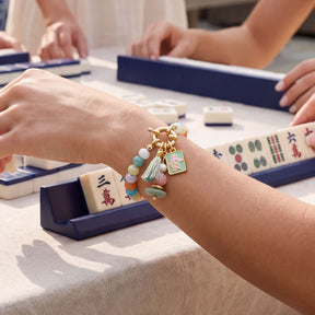 Pulseira da Sorte da Fortuna do Mahjong