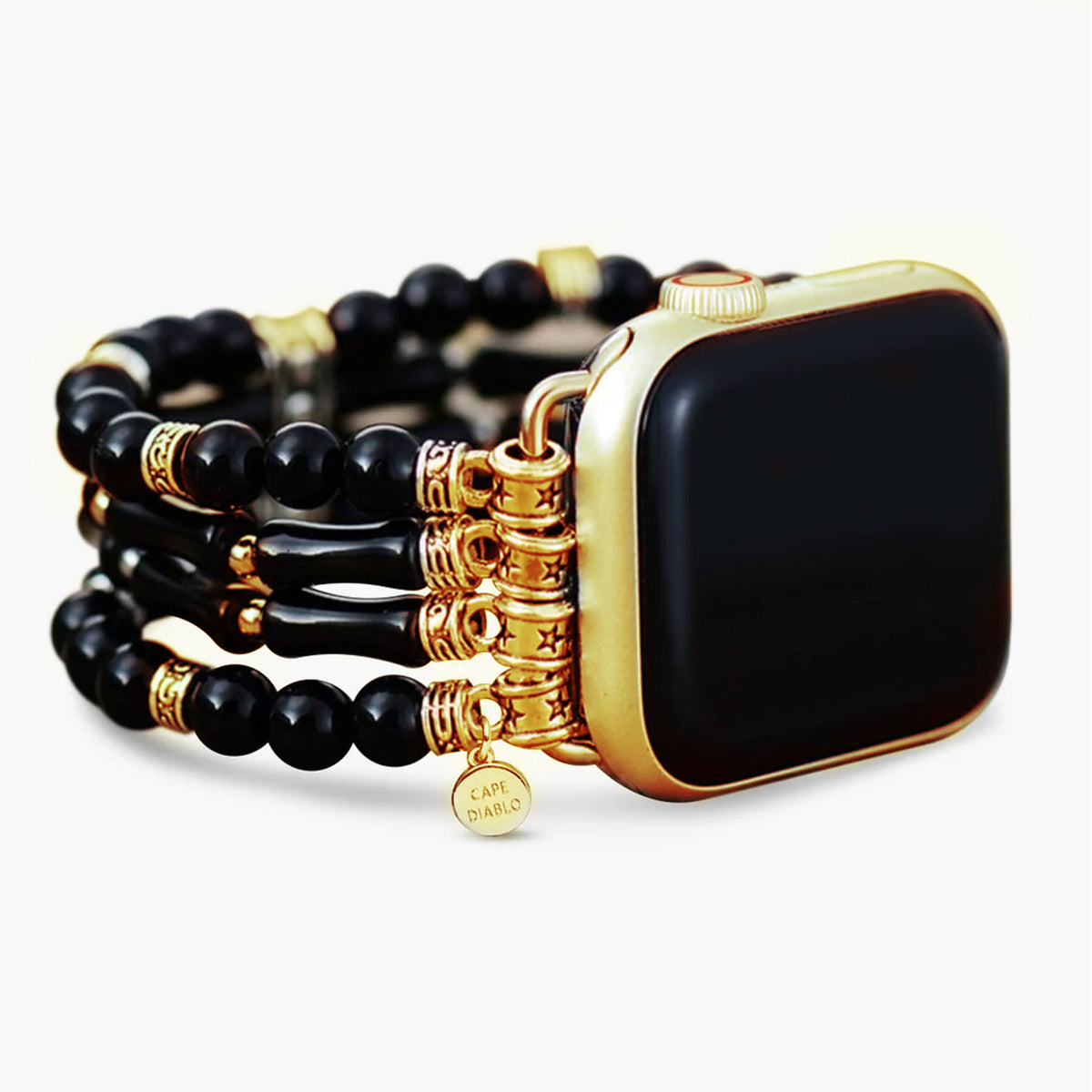 Pulseira elástica de ágata luar para Apple Watch