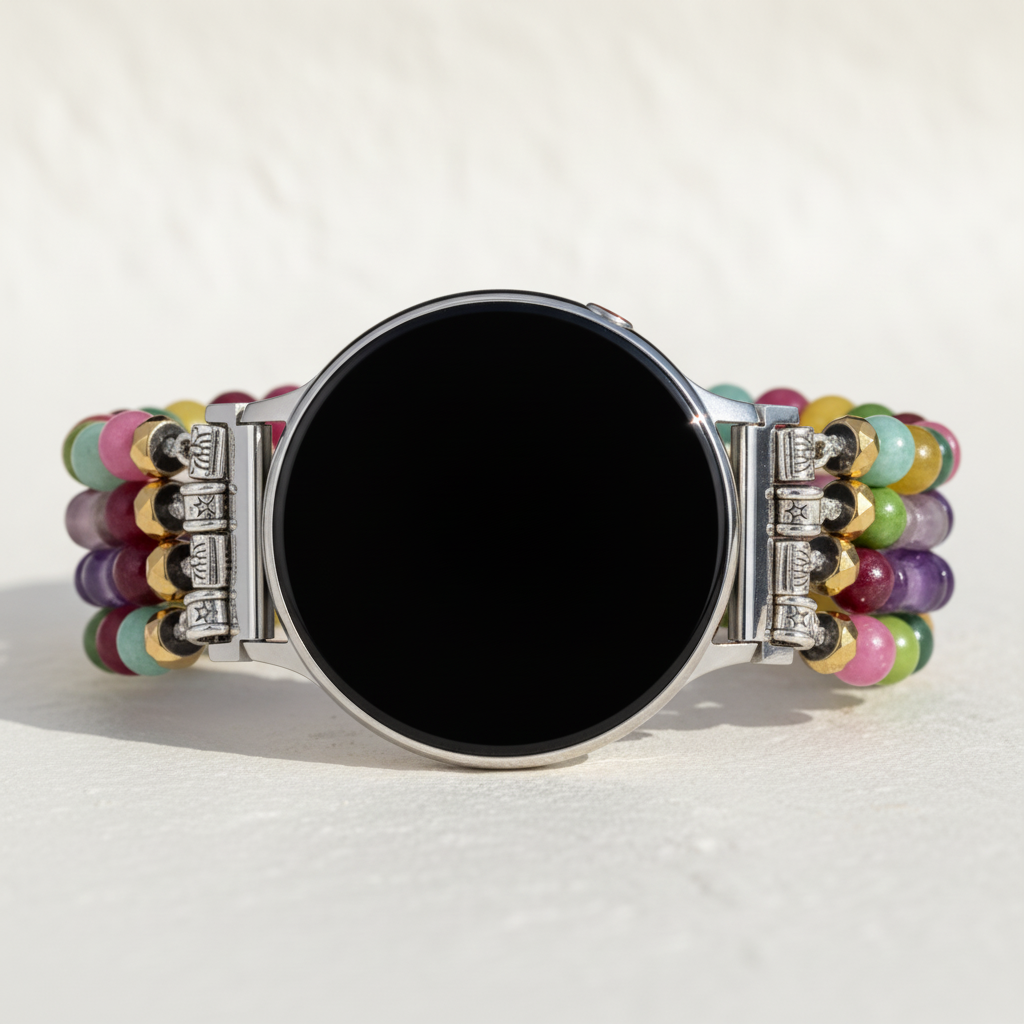 Pulseira Esticável Mosaic Amethyst para Samsung Galaxy Watch