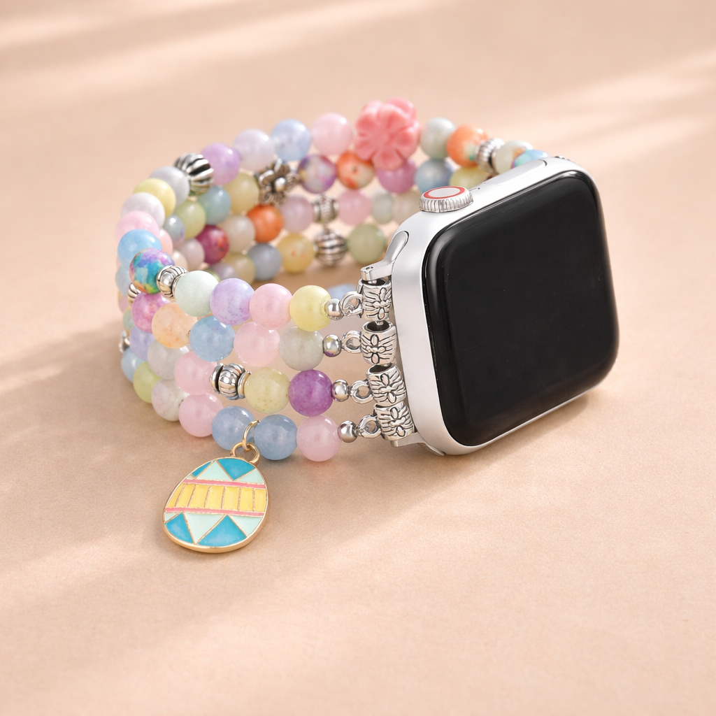 Pulseira Elasticizada Easter Bloom Harmony para Apple Watch