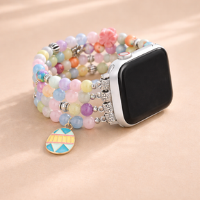 Pulseira Elasticizada Easter Bloom Harmony para Apple Watch