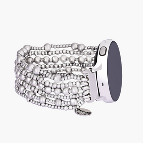 Pulseira Platinum Demure Stretch para Apple Watch