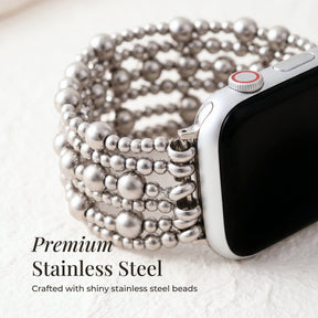 Pulseira Platinum Demure Stretch para Apple Watch