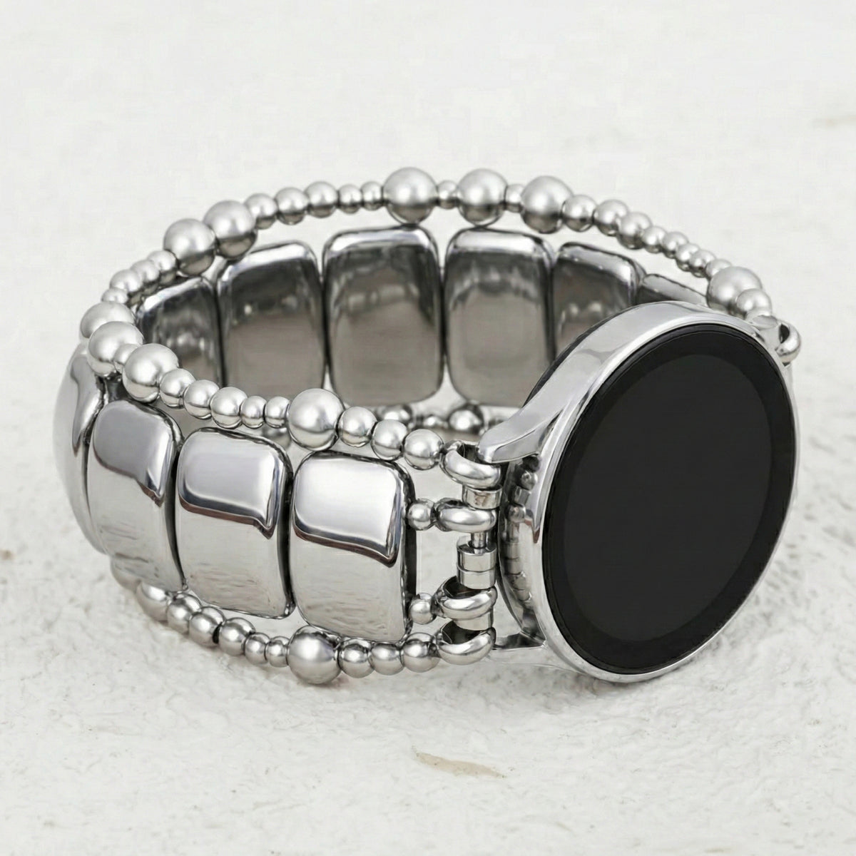 Pulseira Platinum Noir Stretch para Samsung Galaxy Watch