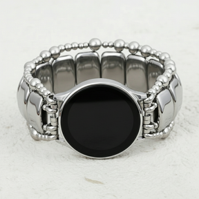 Pulseira Platinum Noir Stretch para Samsung Galaxy Watch