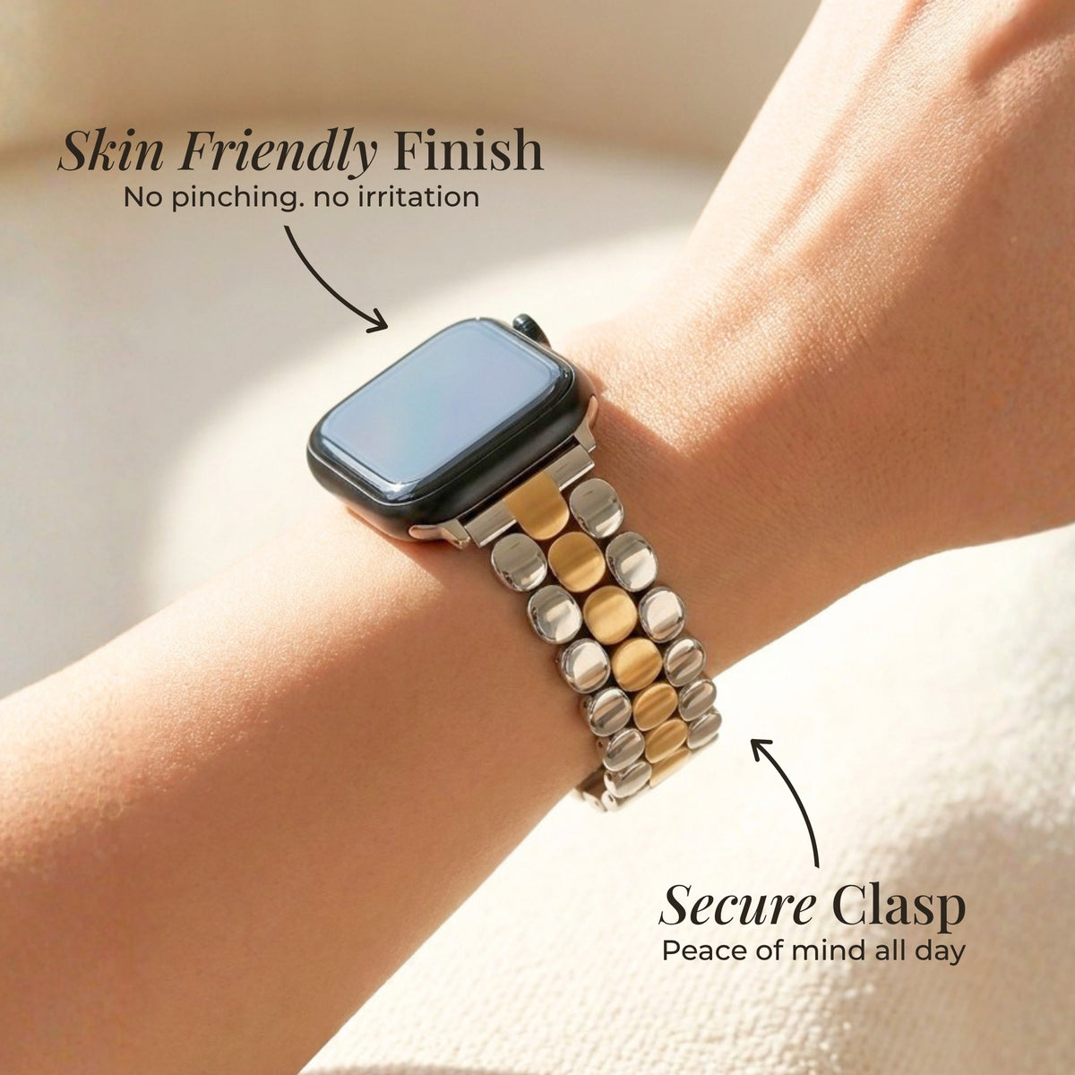 Pulseira Prestige Duo Luxury para Apple Watch
