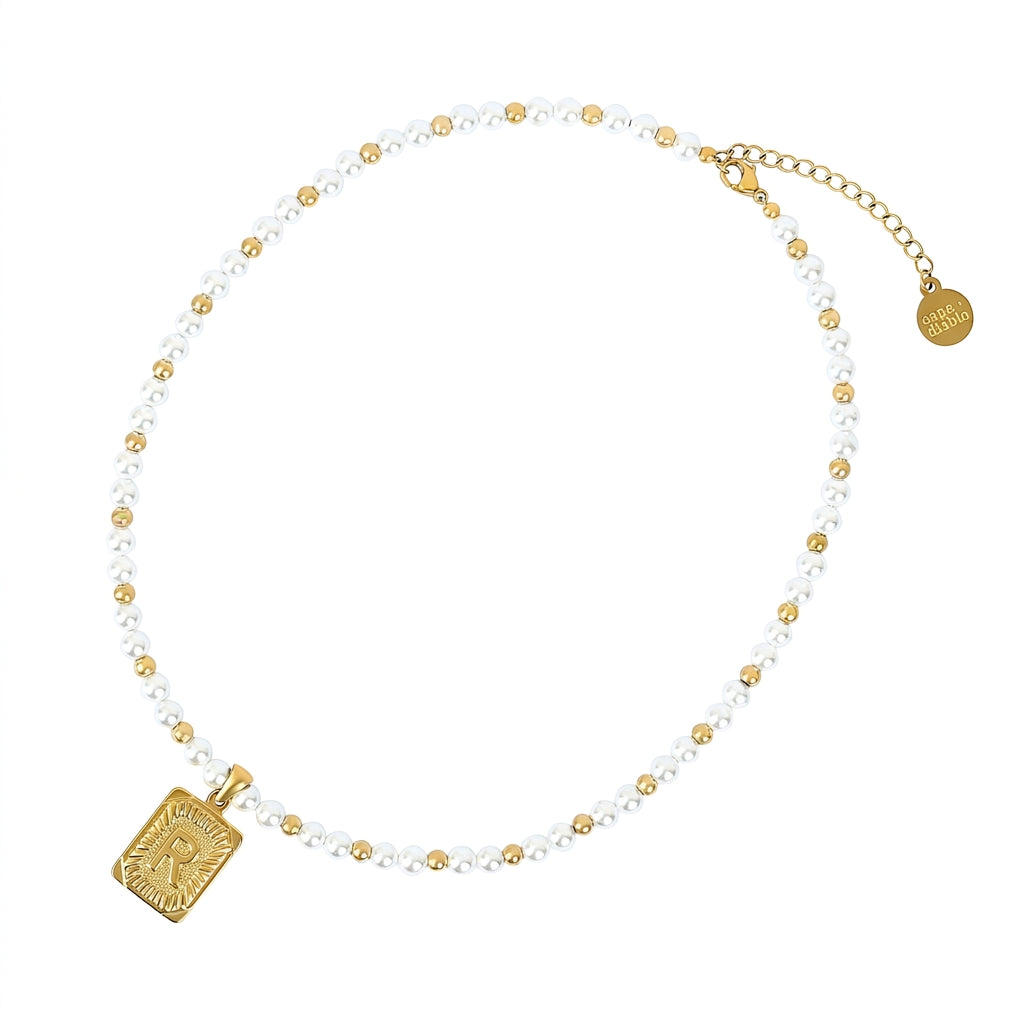 Colar de iniciais Southern Charm