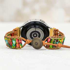 Pulseira Rainforest Jasper para Samsung Galaxy Watch