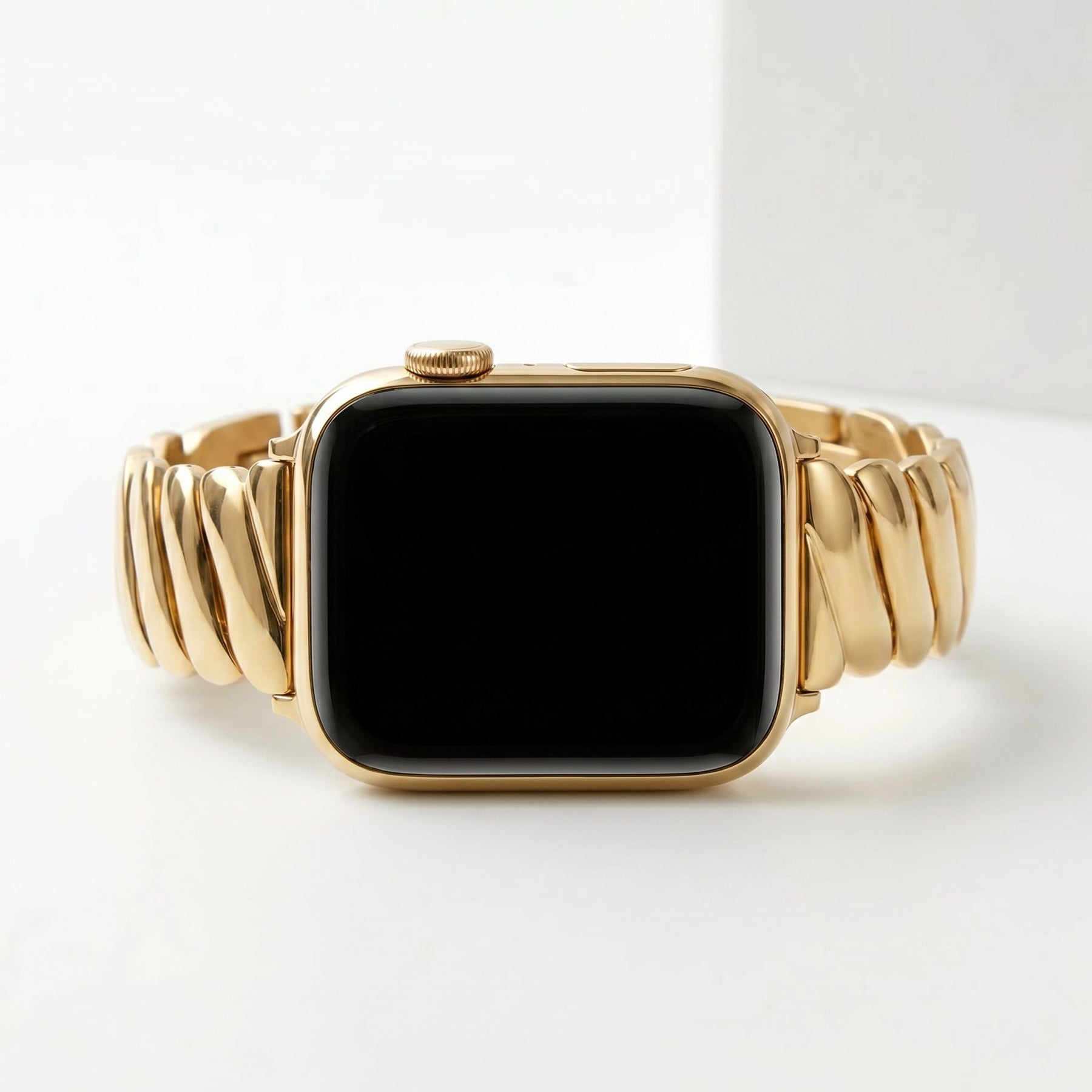 Pulseira de Luxo Golden Glamour para Apple Watch