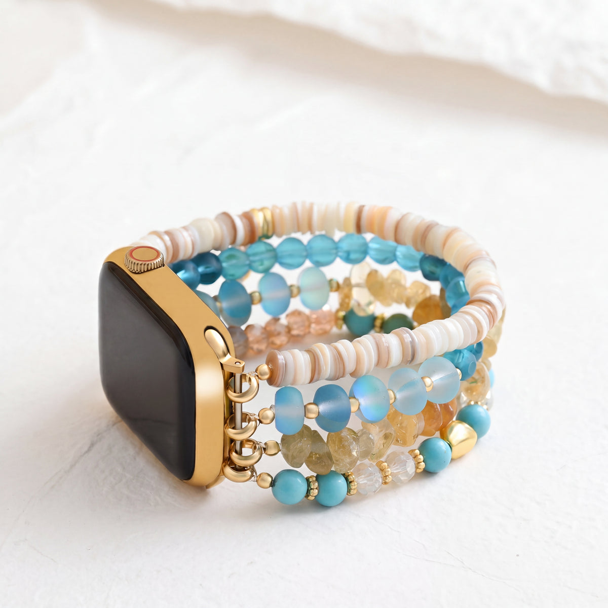 Pulseira Seaside Glow Stretch para Apple Watch