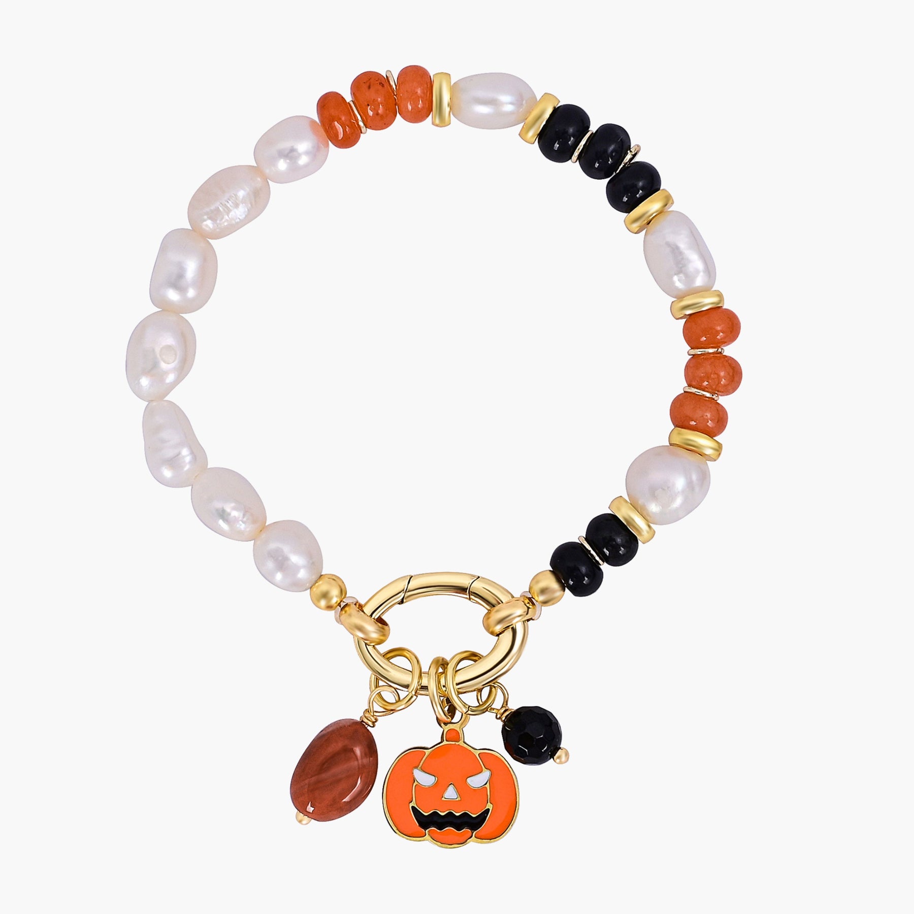 Pulseira Pérola Brilho de Natal
