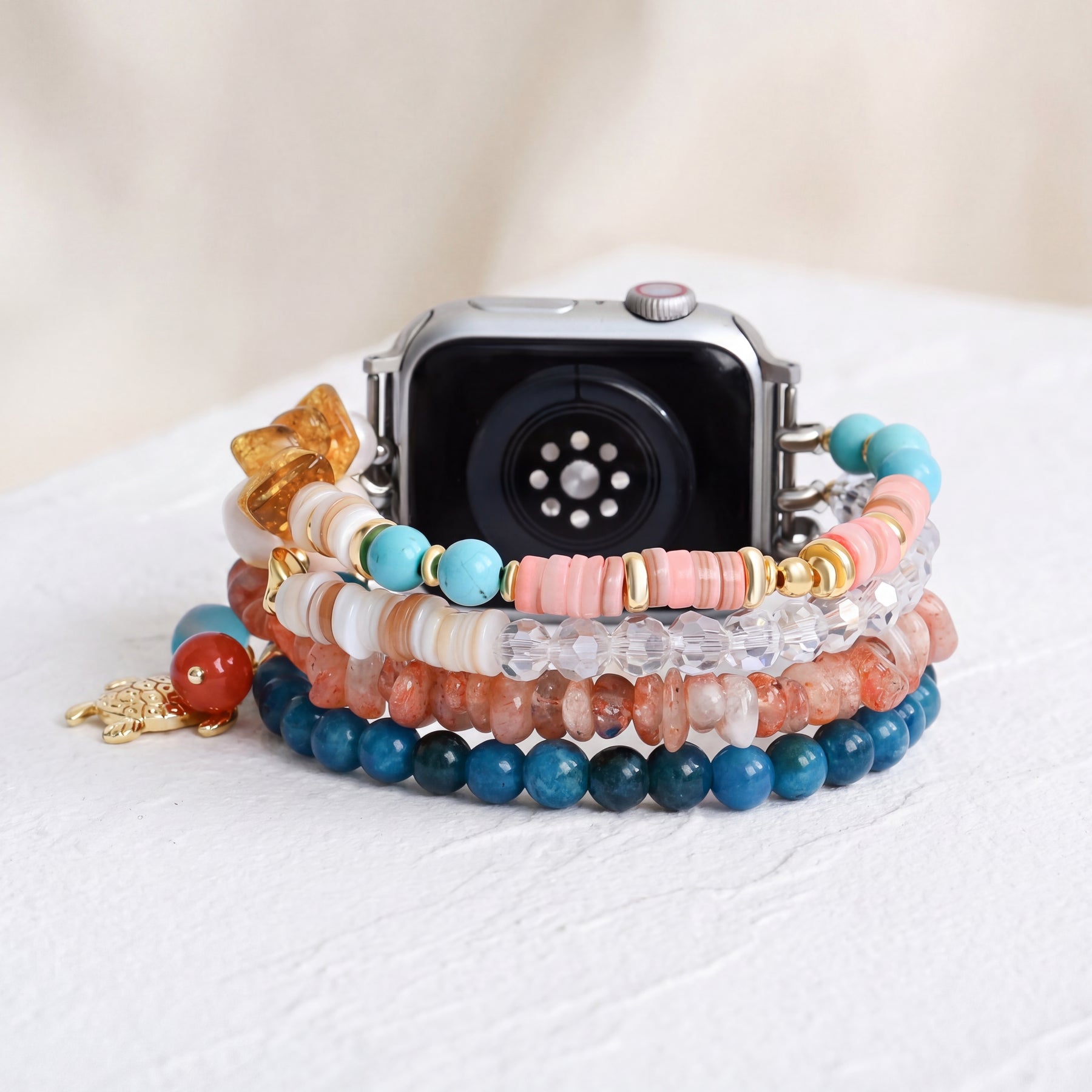 Pulseira Tropical Tide Stretch para Apple Watch
