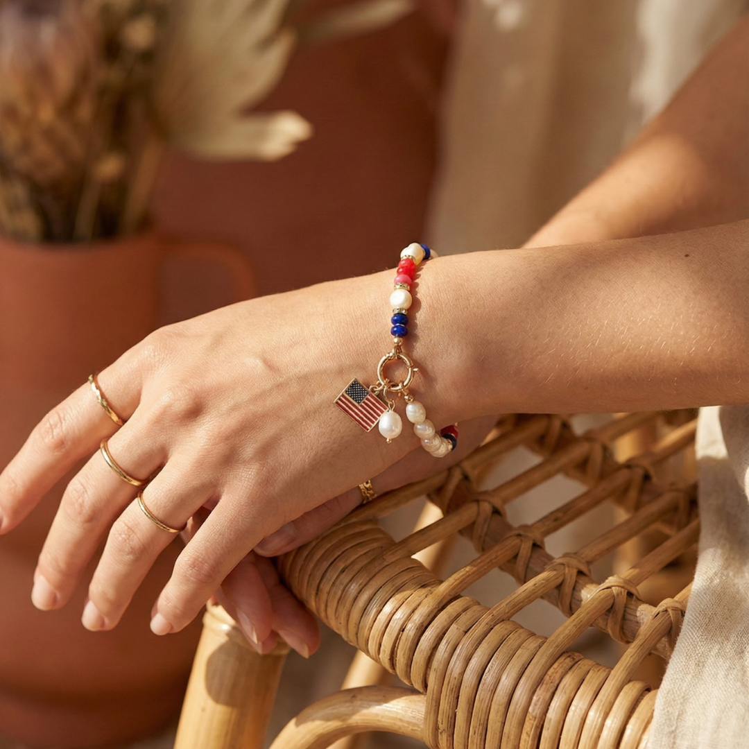 Pulseira da Liberdade do 250º aniversário dos Estados Unidos da América