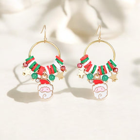 Brincos Pendentes Órbita Estelar do Papai Noel